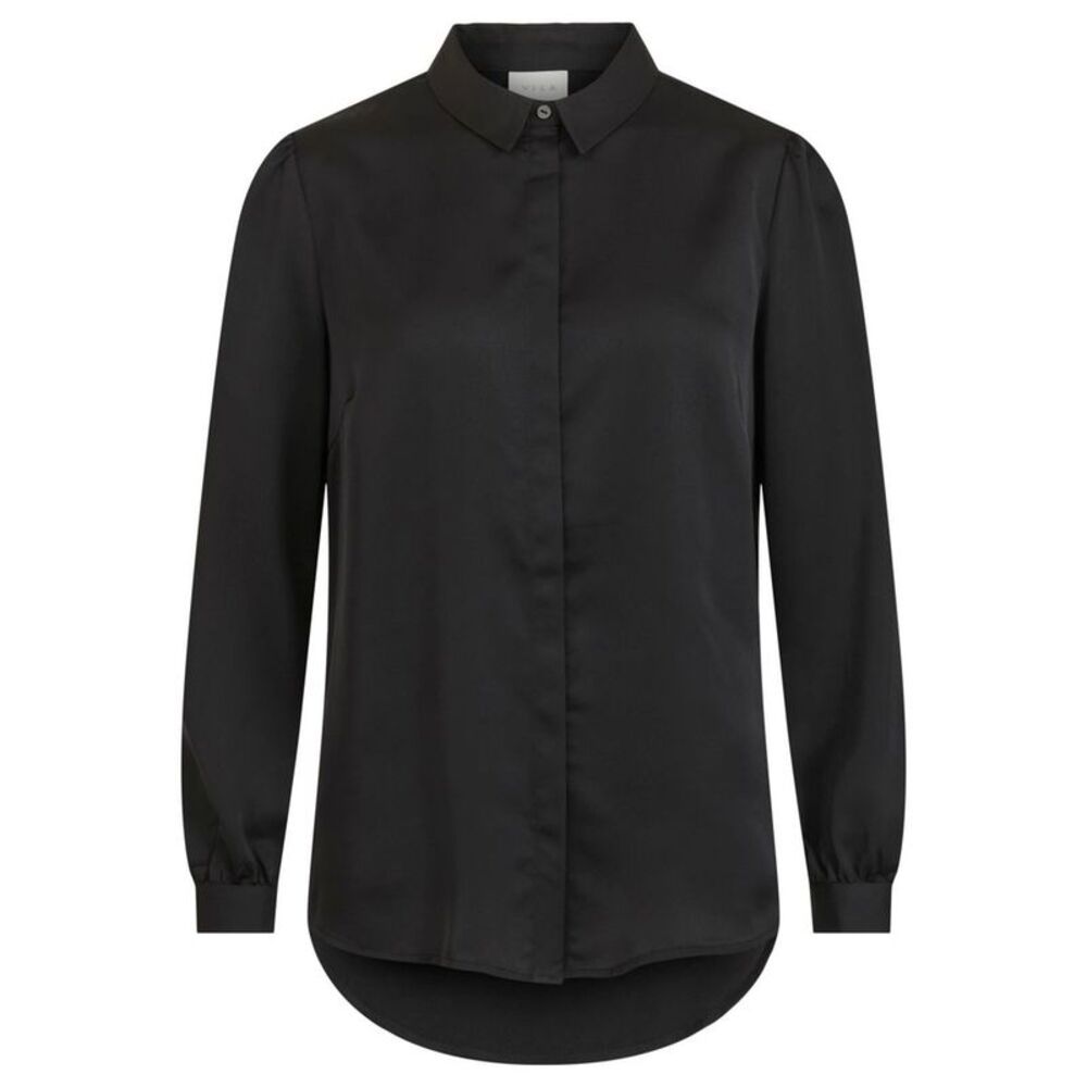 Vila Clothes Black Polyester Women's Blouse